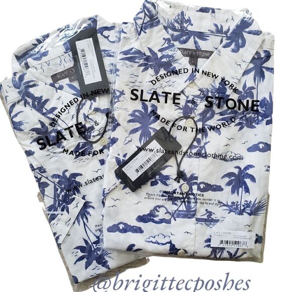 SLATE & STONE Poplin Shirt - Picture 3 of 5